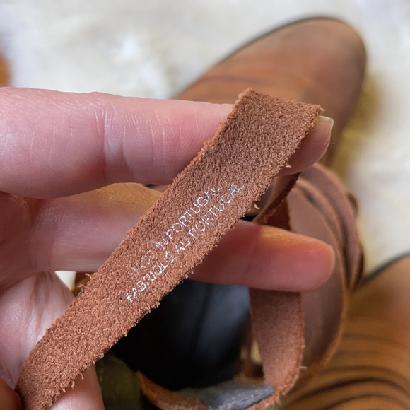 Free People | Hybrid Heel Ankle Boots in Distressed Brown | 39 - Picture 12 of 16